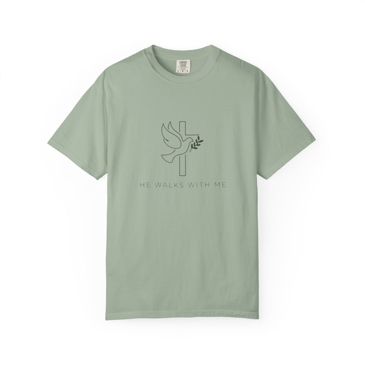 He Walks With Me T-Shirt